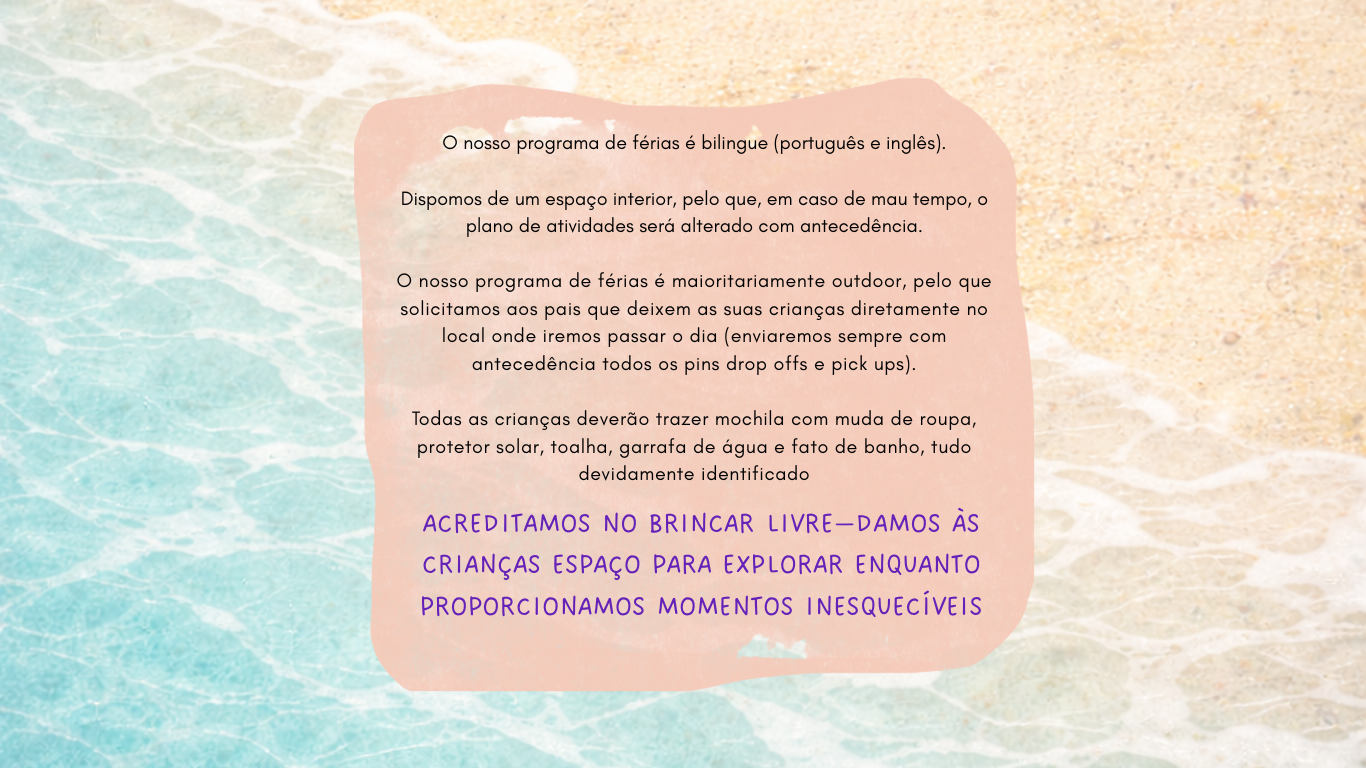summer camp cascais